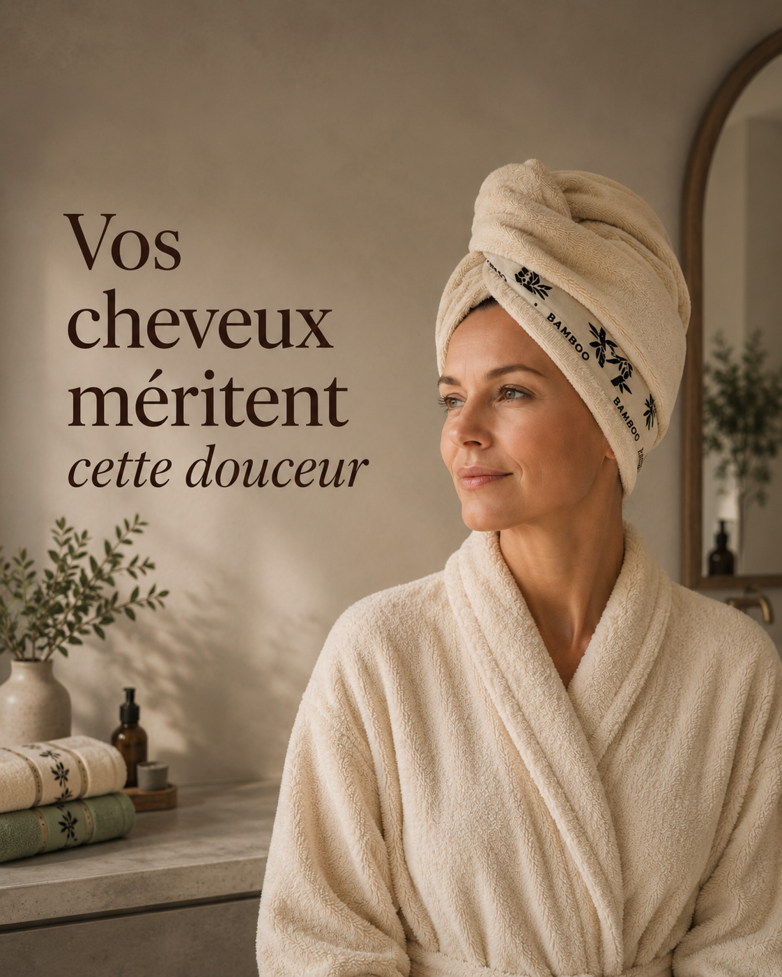 Serviette microfibre bambou Melgavo