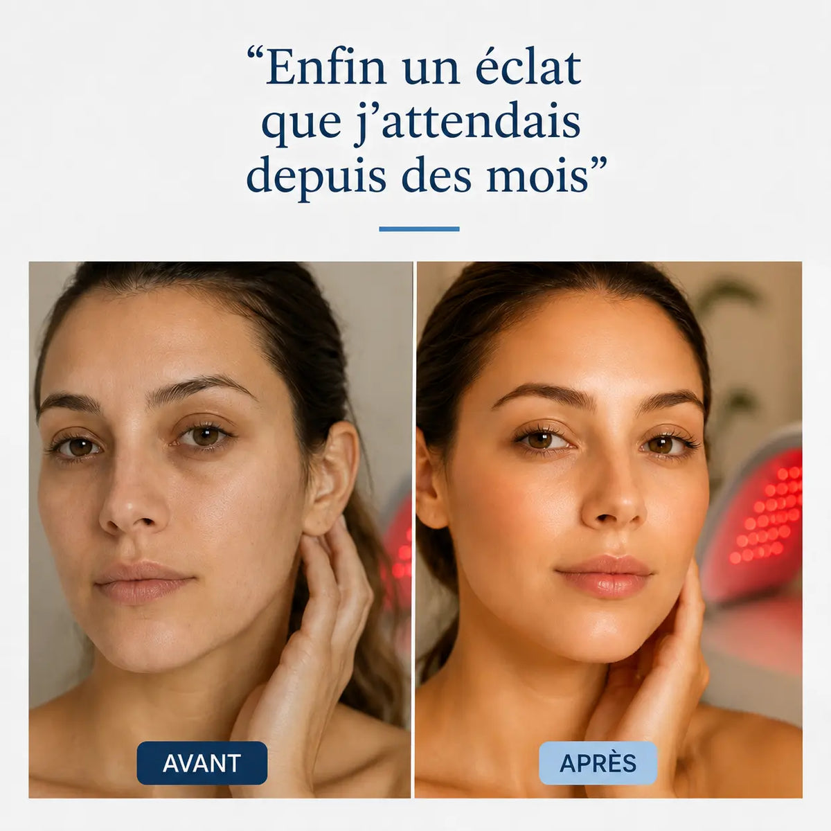 Panneau LED visage